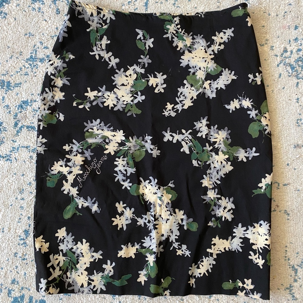 Vintage Moschino pencil skirt